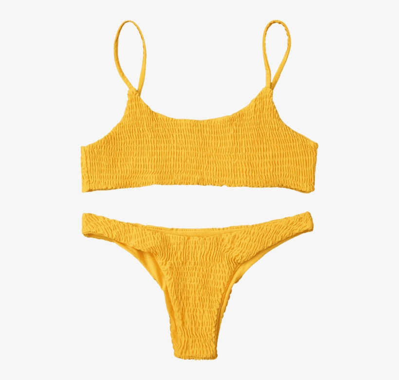 Smocked Bikini Top And Bottoms, transparent png download