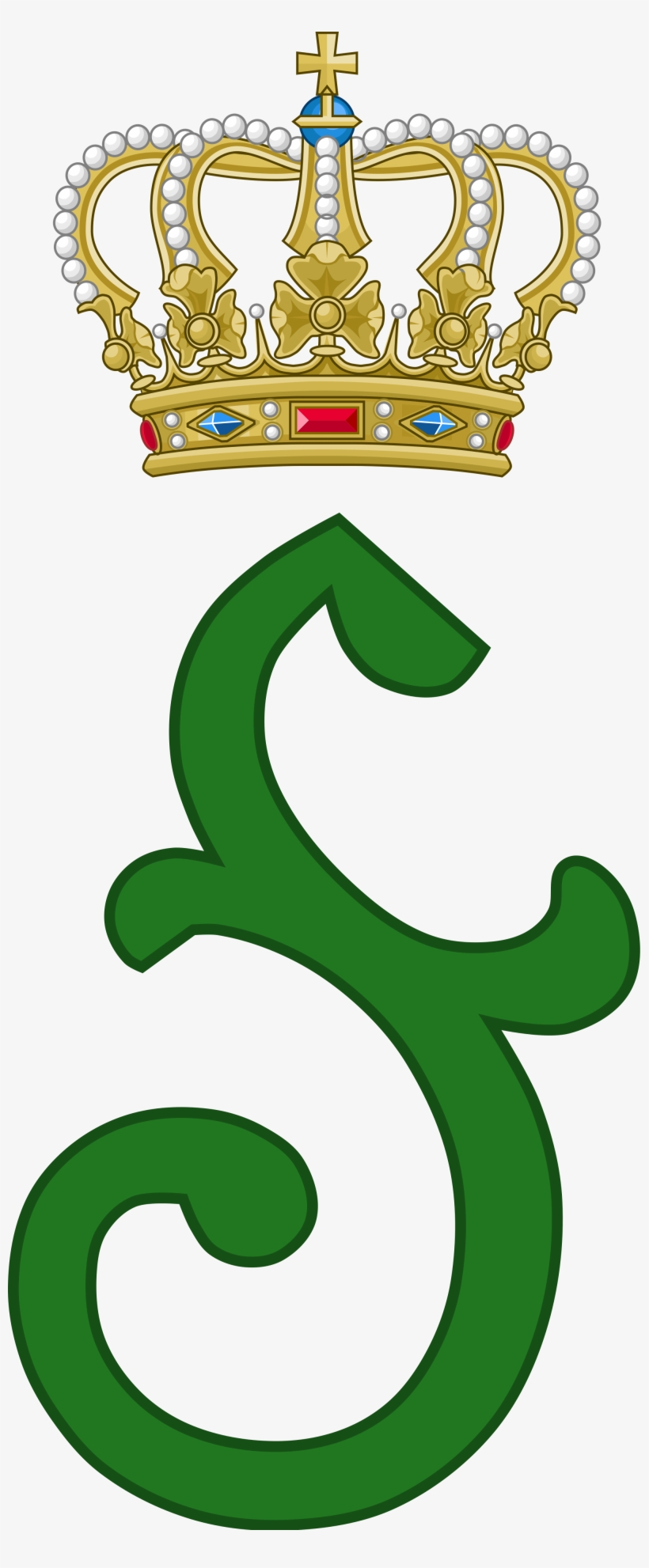 Open - Luxembourg Royal Monogram, transparent png download