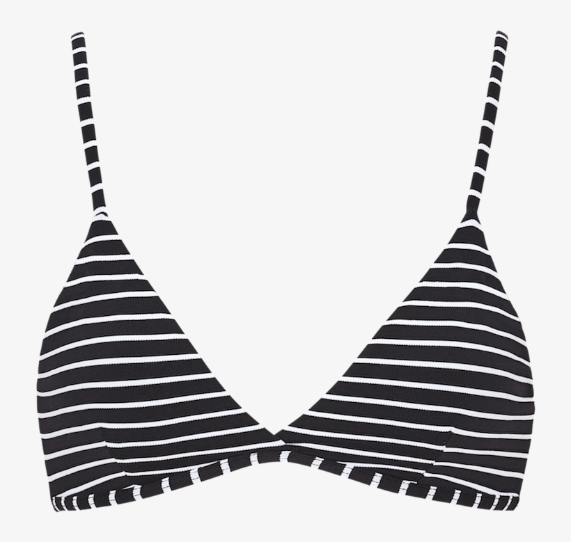 Fleur Top In Black - Brassiere, transparent png download
