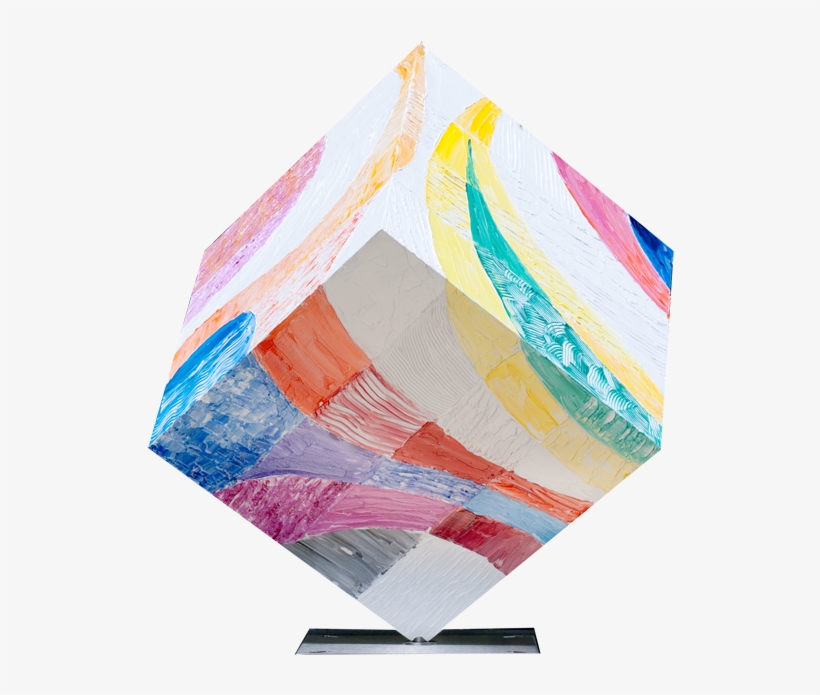 285 Cube Abstract Fantasy - Creative Arts, transparent png download
