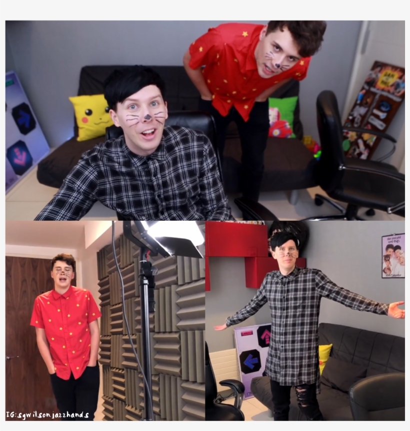 My Edit Of Dan & Phil Wore Each Other's Clothes In - Dan Howell, transparent png download