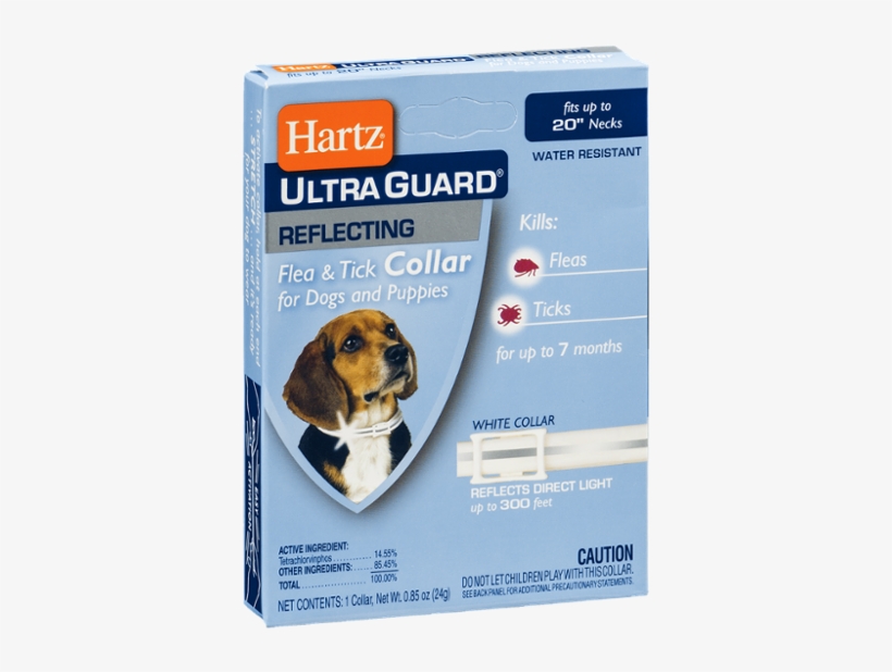 Hartz Ultra Guard Reflecting Flea & Tick Collar For - Hartz Ultraguard Reflecting Collar For Dogs, transparent png download