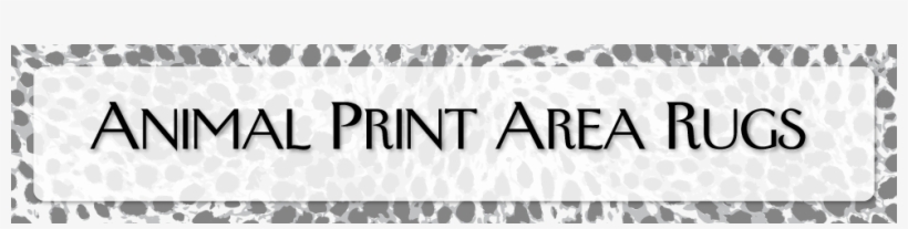 Animal Print Rugs - Banana Republic Factory Store, transparent png download