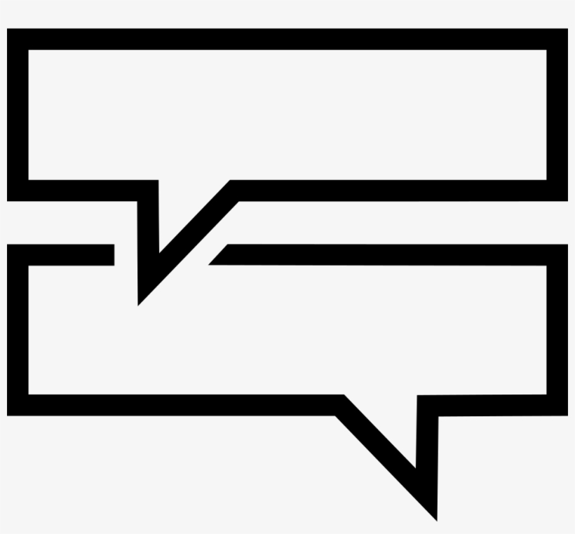Message Bubble Png Download - Conversation Png Icon, transparent png download
