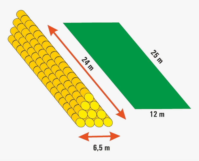 Your Selection Fits Perfectly Into A 12x25m Toptex130 - Straw, transparent png download