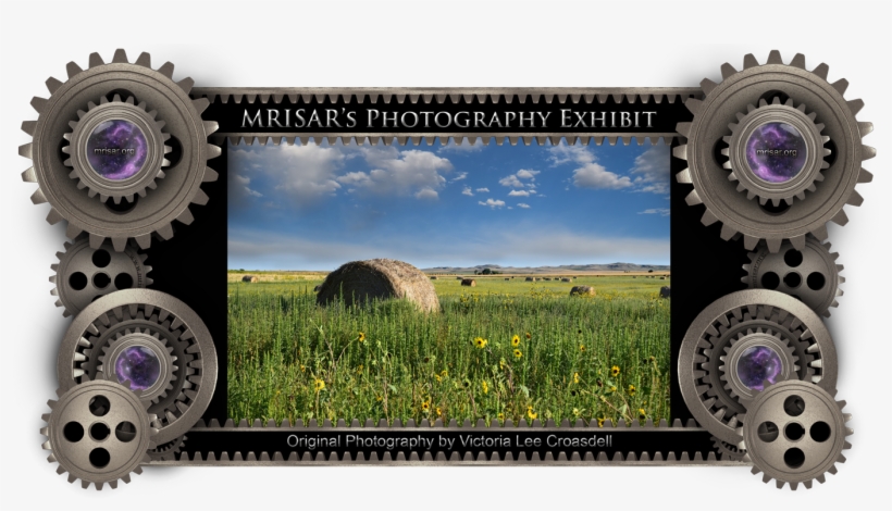 Stillness Of Hay Bales - Art, transparent png download