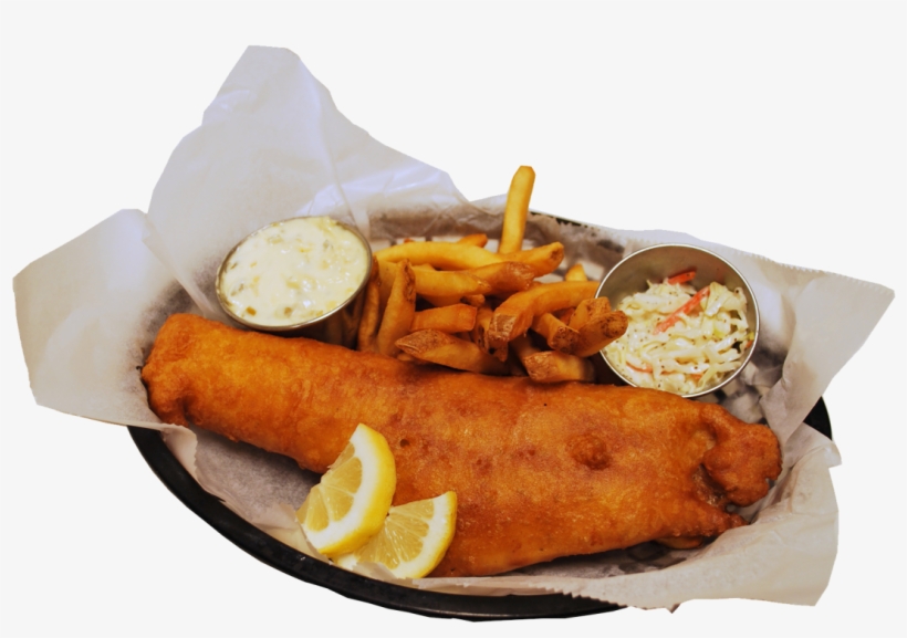 Fish N Chips E1488208843817 - Food, transparent png download