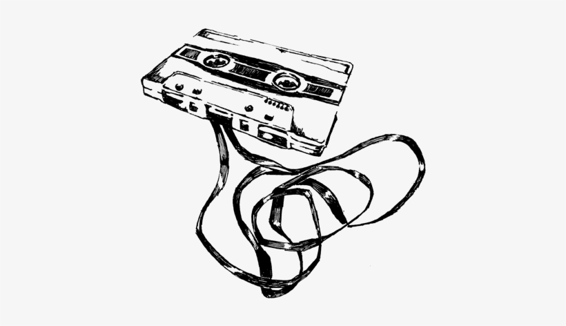 Drawing Of A Cassette Tape - All the best cassette tape drawing 39
