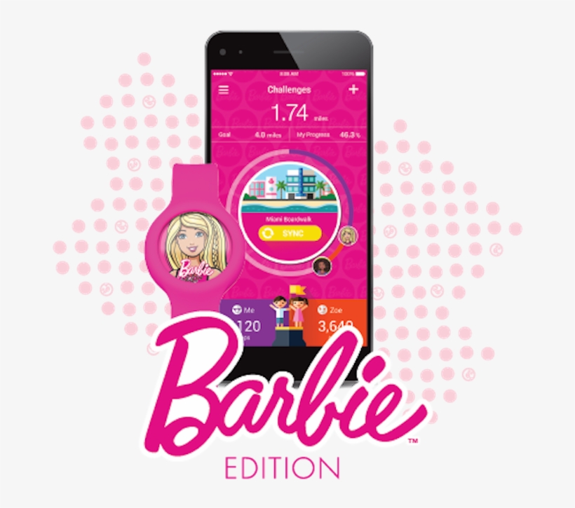 Nabi Compete Barbie Edition, transparent png download