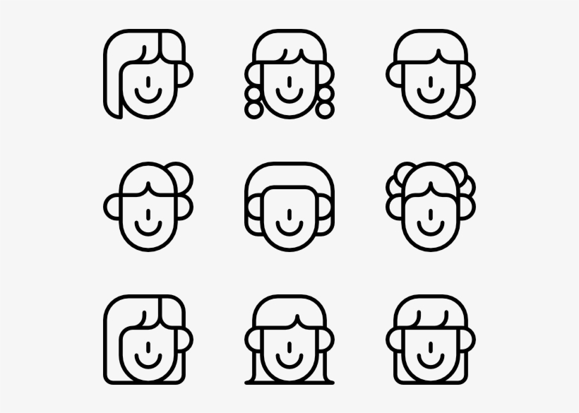 Hairstyle - Hobby Icons, transparent png download