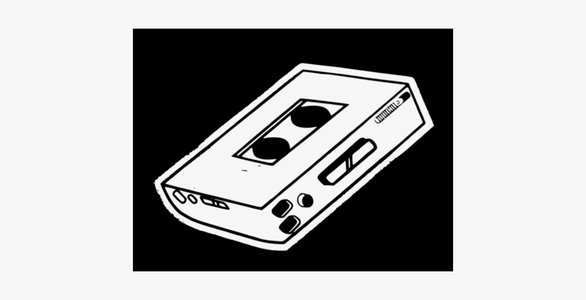 Compact Cassette Computer Icons Magnetic Tape Cassette - Clip Art, transparent png download