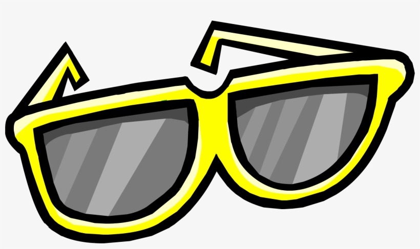 Sunglasses Clipart Red White Blue - Yellow Sunglasses Clipart, transparent png download