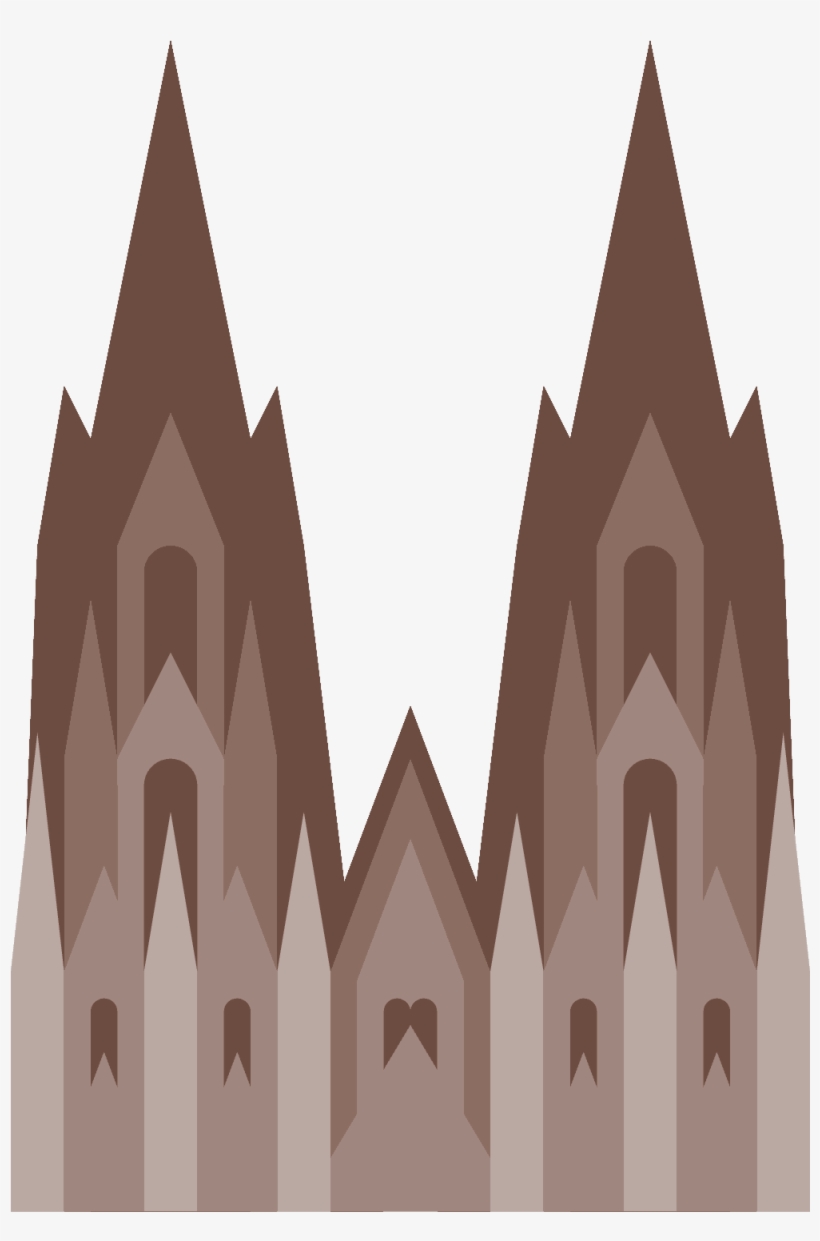 Clipart Freeuse Download Cologne Cathedral Icon Free - Cologne Cathedral Icon, transparent png download