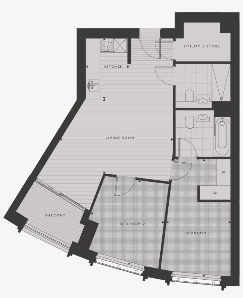 Approximate Measurements Only, They Are Not Necessarily - Floor Plan, transparent png download