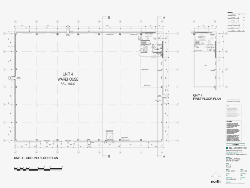 Warehouse To Rent In Unit 4, Tunstall Arrow South, - Diagram, transparent png download