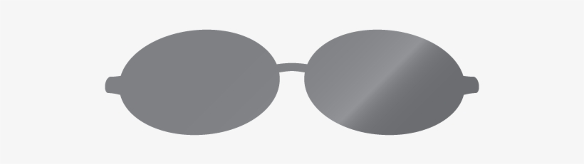 Oval - Sunglasses, transparent png download