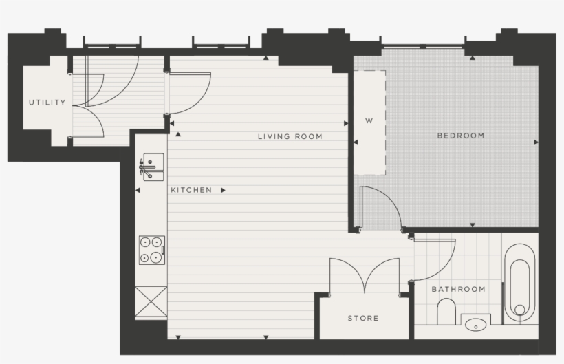 Approximate Measurements Only, They Are Not Necessarily - Floor Plan, transparent png download