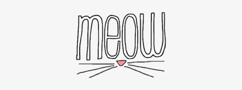 Cat Kawaii Cute Png Transparent Overload Png Transparency - Meow, transparent png download