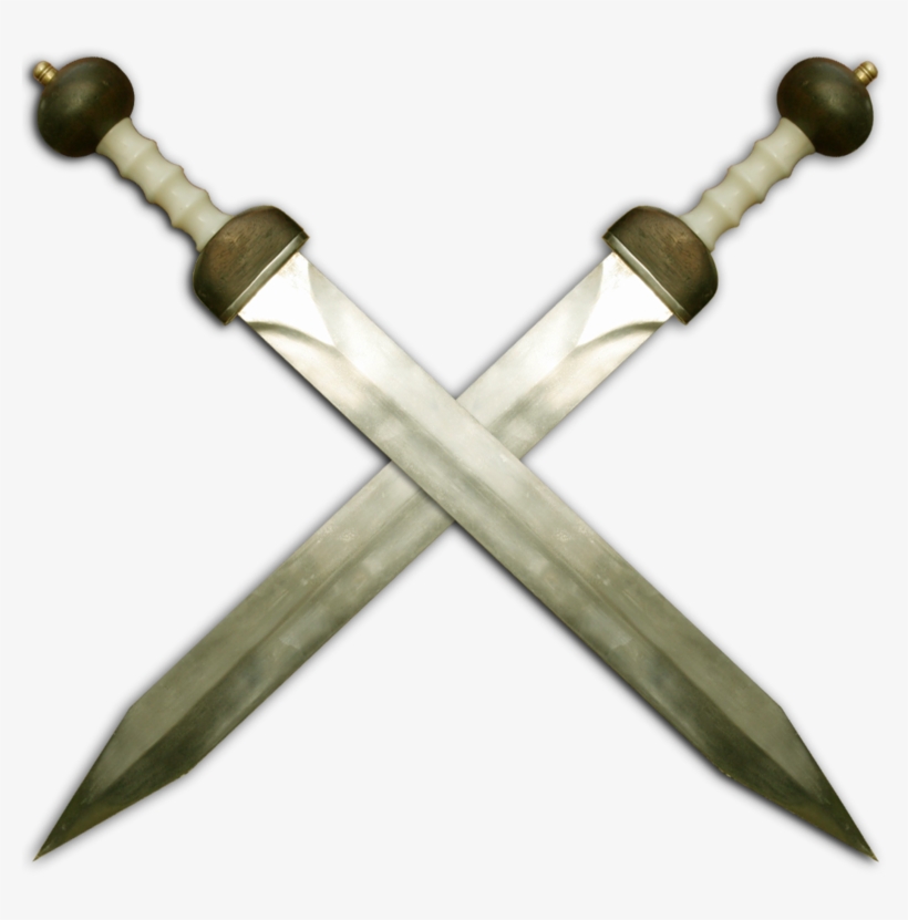 Crossed Gladii - Crossed Gladius, transparent png download