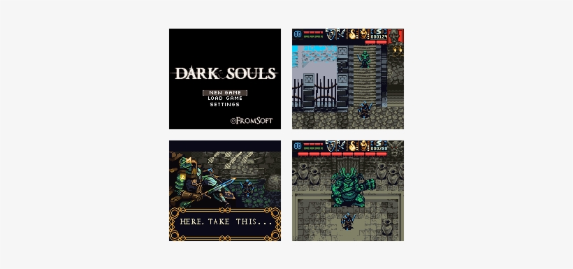 Dark Souls - Demake - Dark Souls Gbc Demake, transparent png download