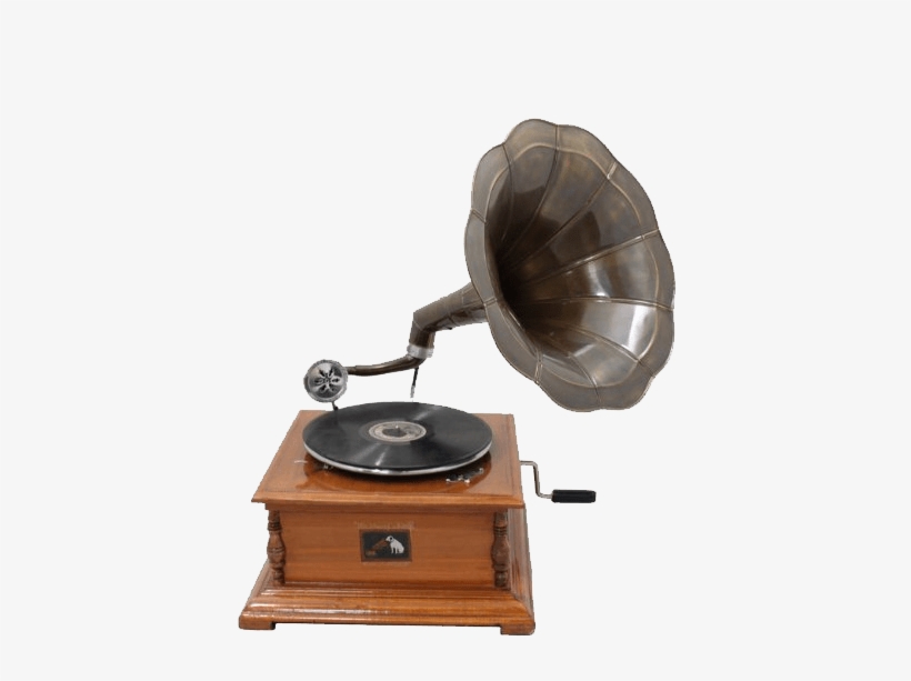 Gramophone Top View Png - 1930 Record Player, transparent png download