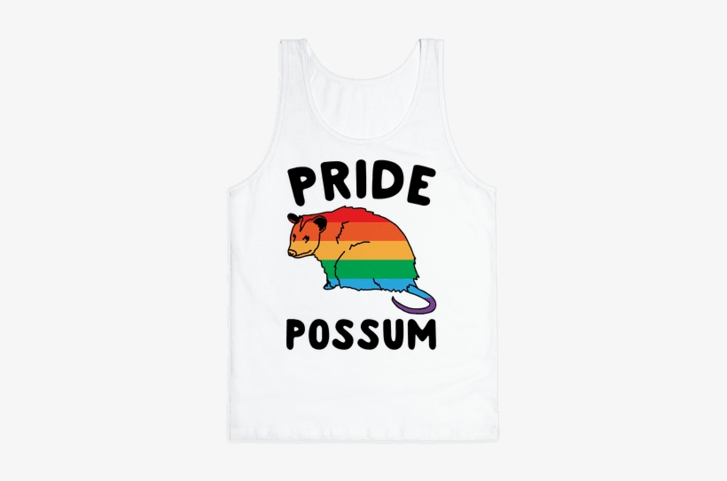 Pride Possum Tank Top - Top, transparent png download