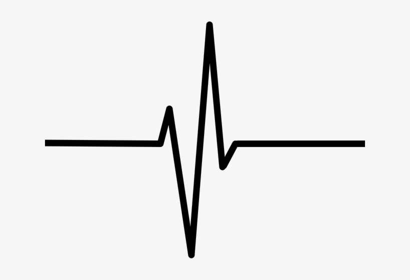 Ekg Svg Vector Picture Library Download - 맥박, transparent png download