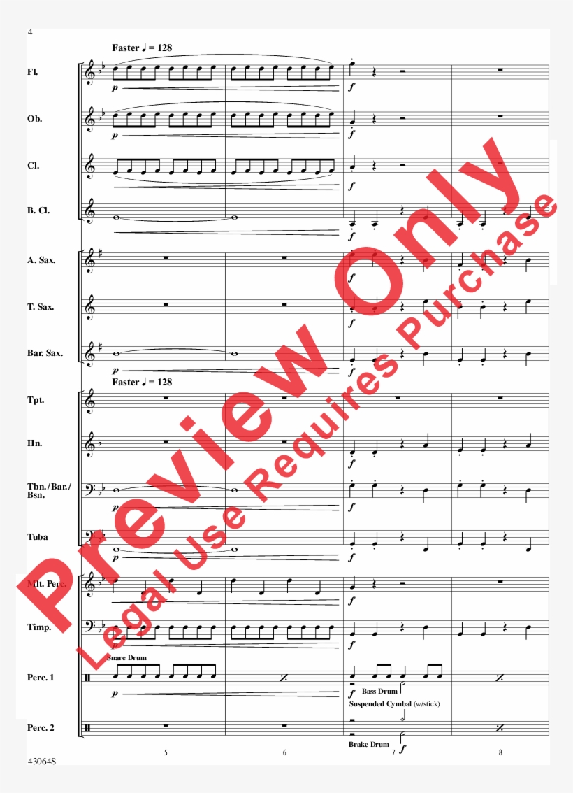 Thor's Hammer Thumbnail - Sheet Music, transparent png download