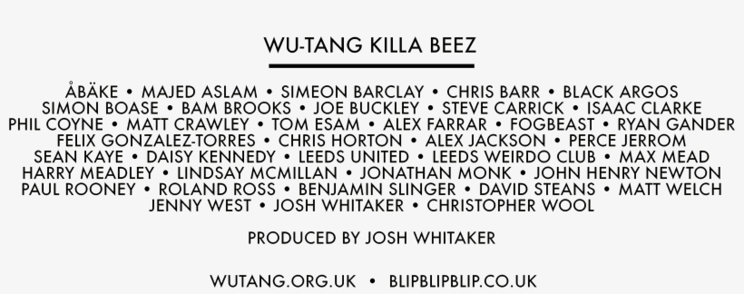 Wutangkillabeezlogo Wunames - - Document, transparent png download