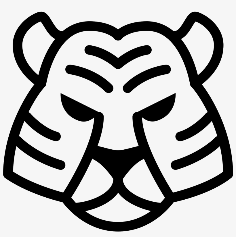 Icon Free Download Png And - Tiger, transparent png download