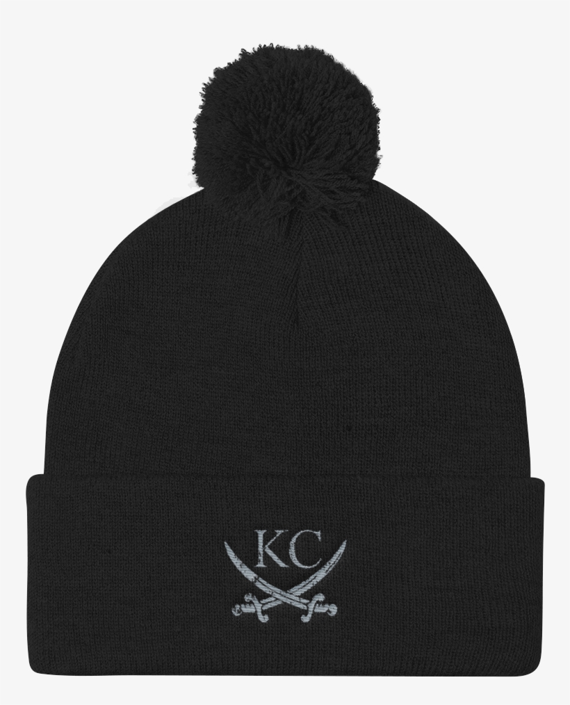 Kc Crossed Swords Pom Beanie - Heed The Hum Pom Pom Knit Cap, transparent png download