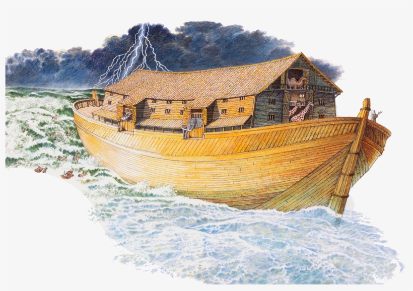 Bible Noahs Ark Drawing Illustration - Noah's Ark: And Other Bible Stories [book], transparent png download