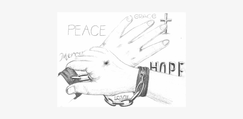 When We Chain Ourselves With Love To Christ-we Can - Sketch, transparent png download