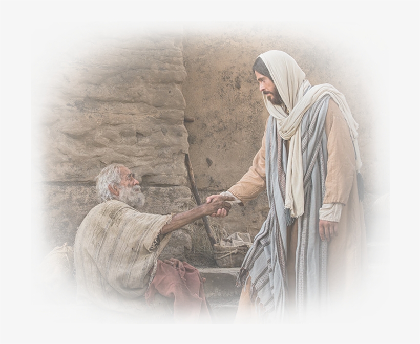 Jesus Heals A Lame Man On The Sabbath - Jesus Poor, transparent png download