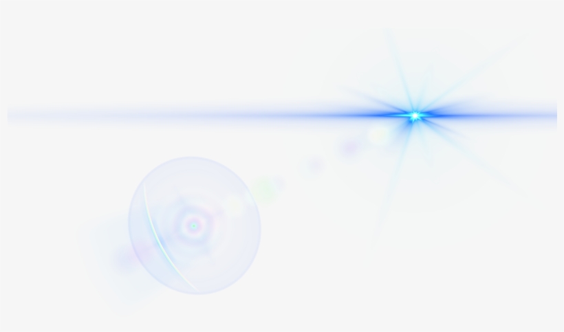 Side Blue Lens Flare Png Image, transparent png download