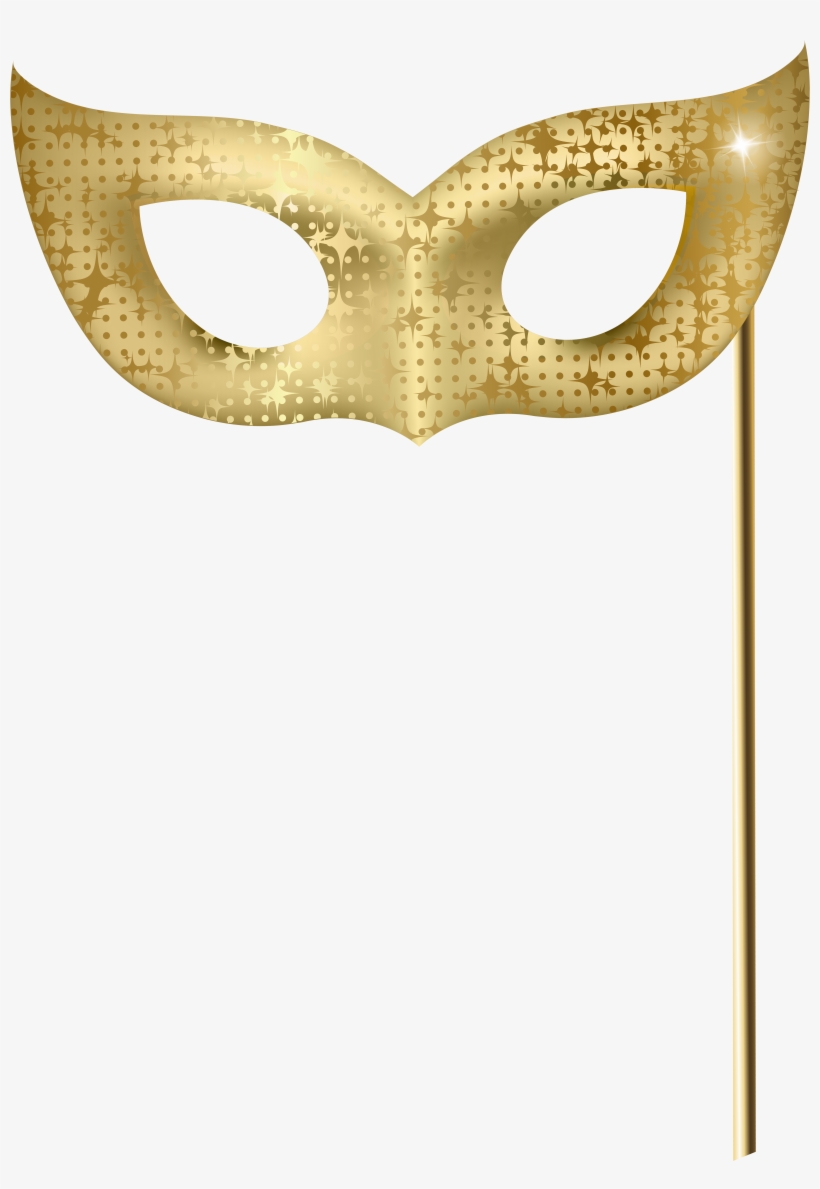 Gold Carnival Mask Png Clip Art Image Gallery - Gold Carnival Mask Png, transparent png download