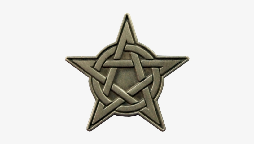 A Pentacle Is An Amulet Used In Magical Evocation, - Silver, transparent png download