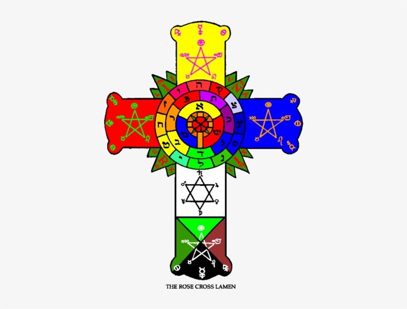 Pentacle Clipart Conspiracy - Rosy Cross, transparent png download