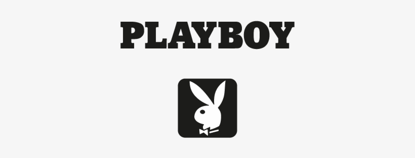 Vector Logo Playboy Black - Play Boy, transparent png download