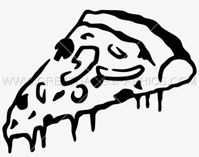 Svg Freeuse Library Pizza Slice Clipart Black And White, transparent png download