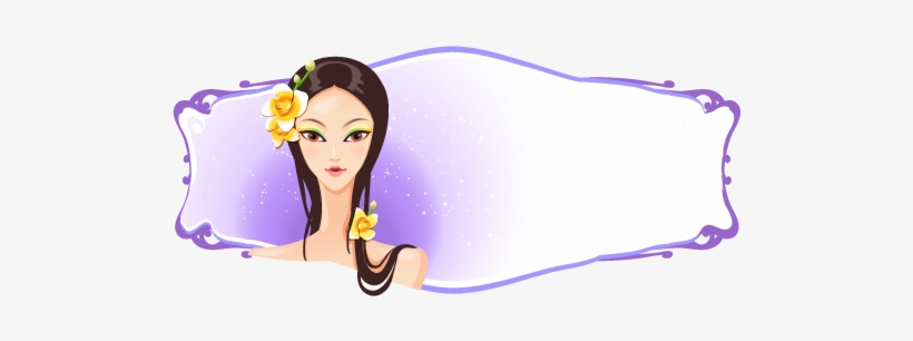 Beauty Clipart Purple Hair - Hair Care, transparent png download