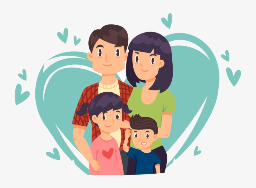 Fathers Day Png Free Download - Aile Sevgisi, transparent png download