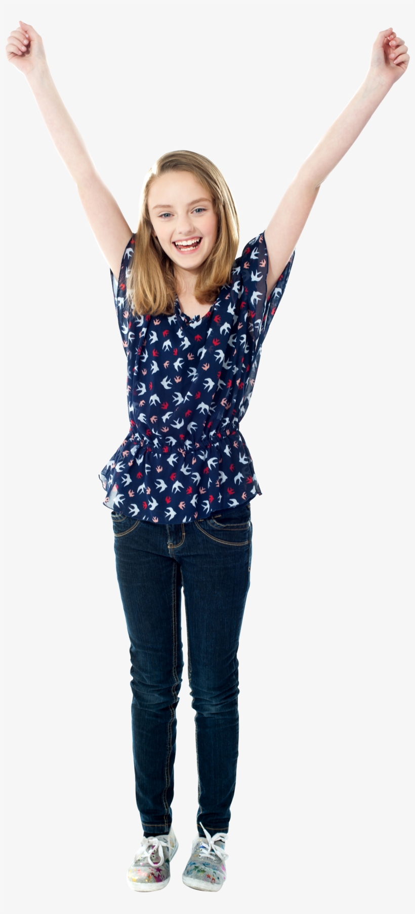 Happy Women Free Commercial Use Png Image - Standing, transparent png download