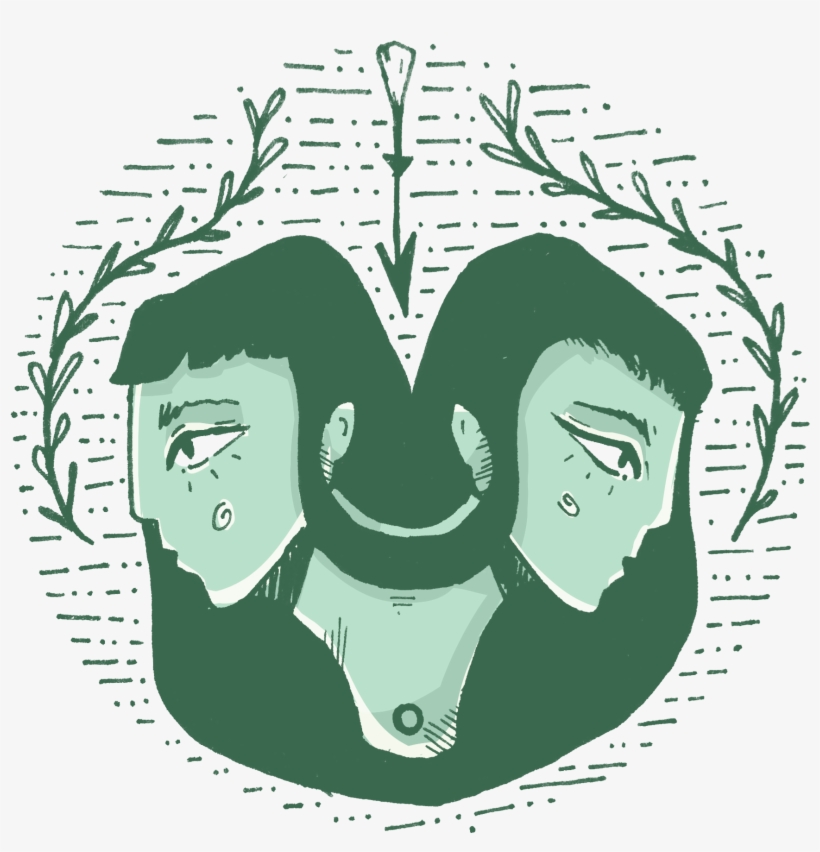 Gemini - Poster, transparent png download