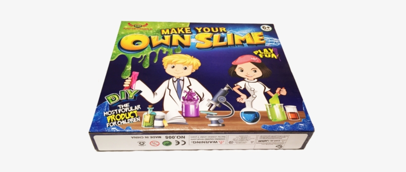 Diy Science Lab For Kids, Slime Kit, Justnkredible - Cartoon, transparent png download
