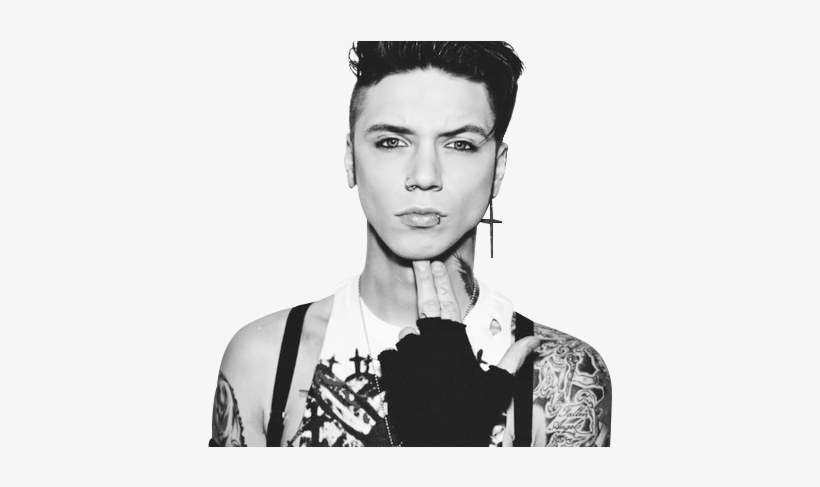 Andy Black - Andy Biersack Hot, transparent png download