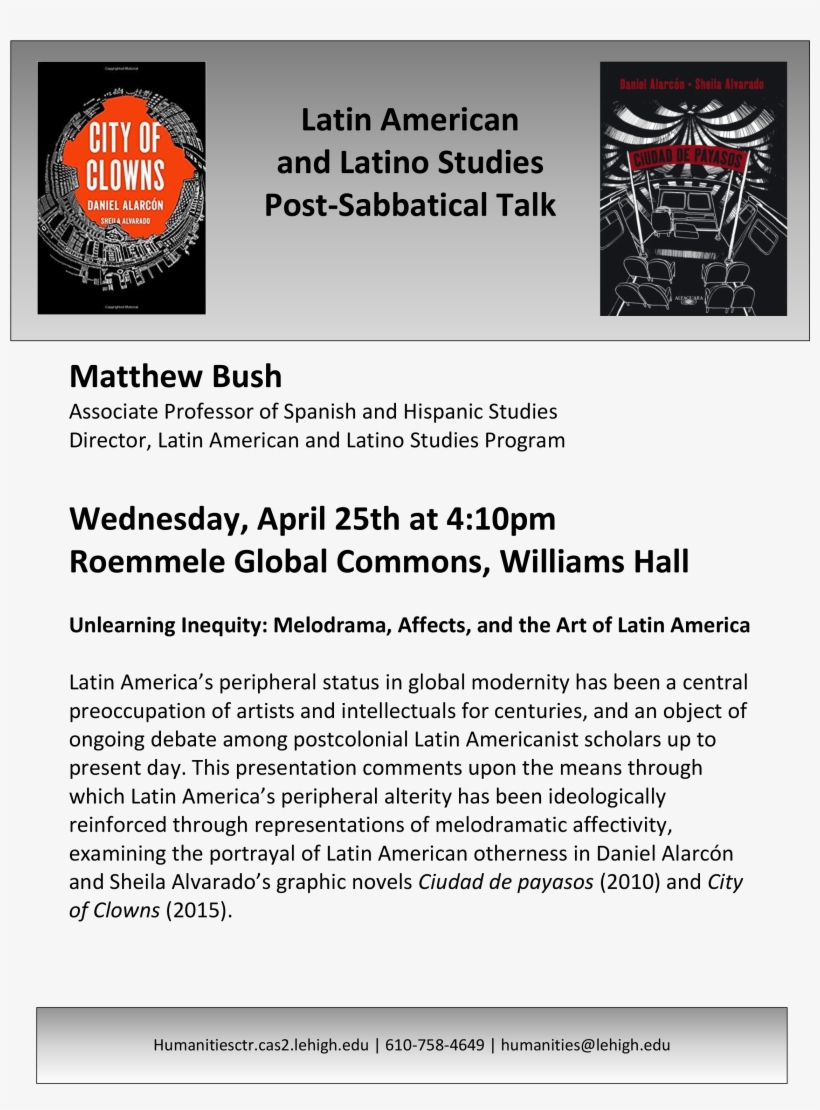 Williams Hall, Roemmele Global Commons - Ciudad De Payasos (novela Gráfica), transparent png download