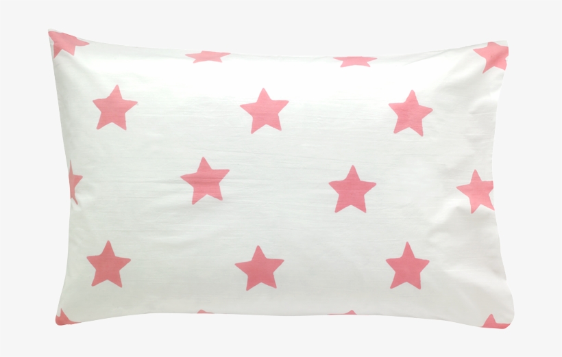 Pastel Pink Star Single Pillowcase - Peter Pan Big Ben Silhouette, transparent png download