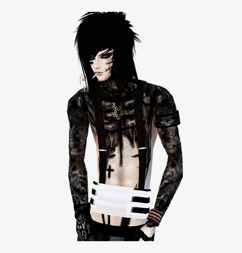 Andy Biersack Transparent - Goth Subculture, transparent png download