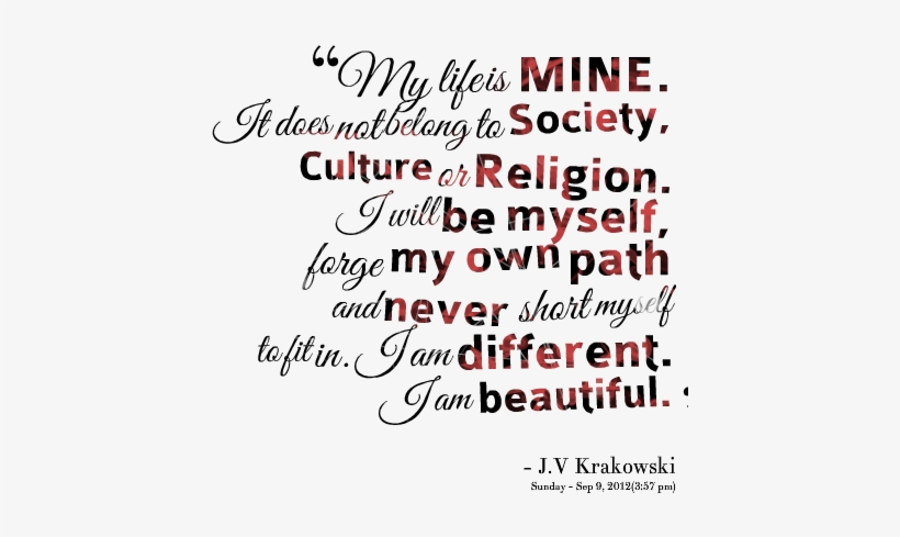 My Life Quotes - Magia Da Terra, transparent png download